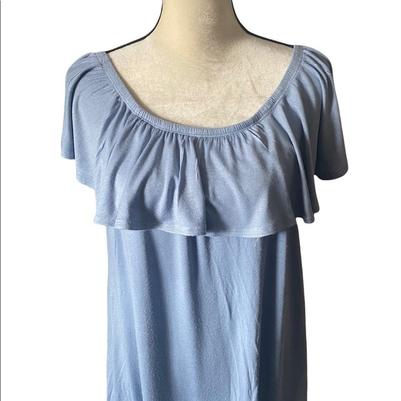 POOF-ON/OFF SHOULDER DRESS - Picture 4 of 8